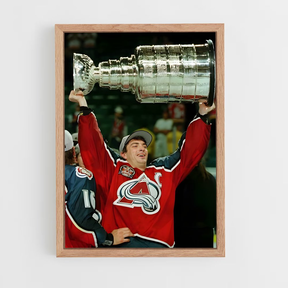 Poster La Gloire de Sakic – affiche Hockey sur glace (vue 4)